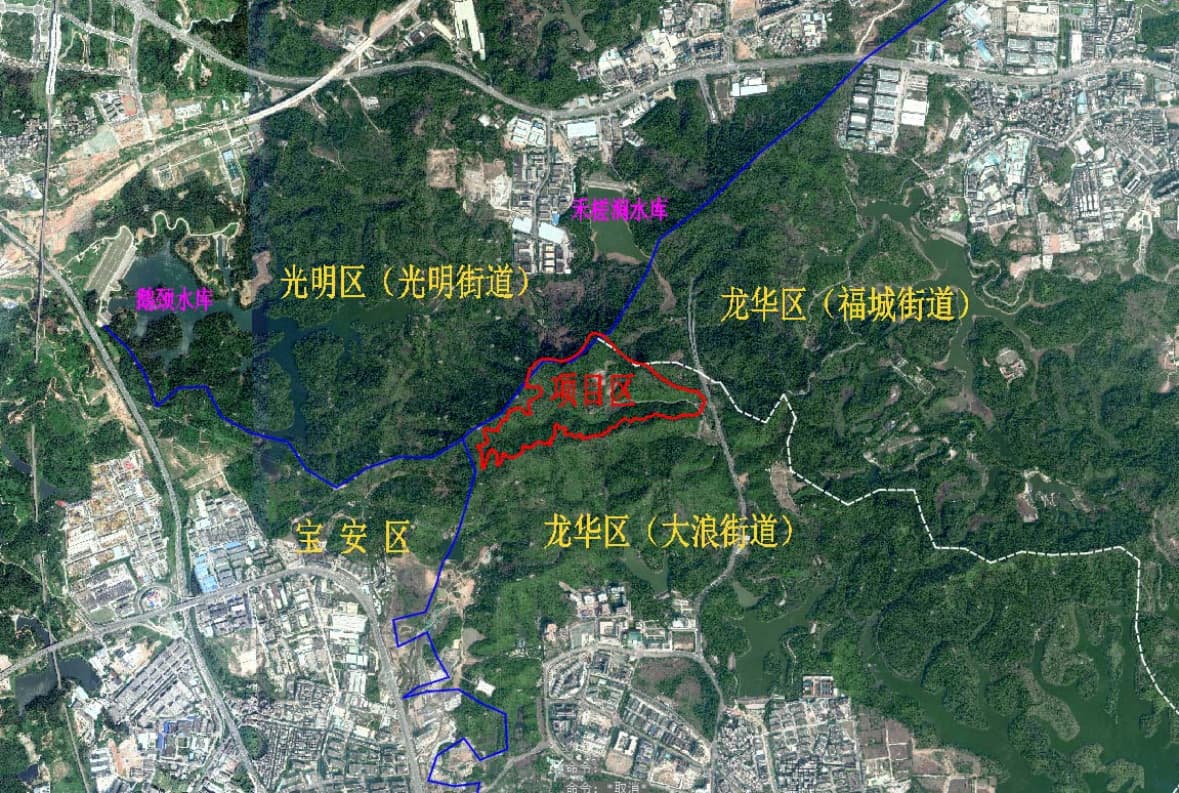 03 龙华能源生态园地理位置